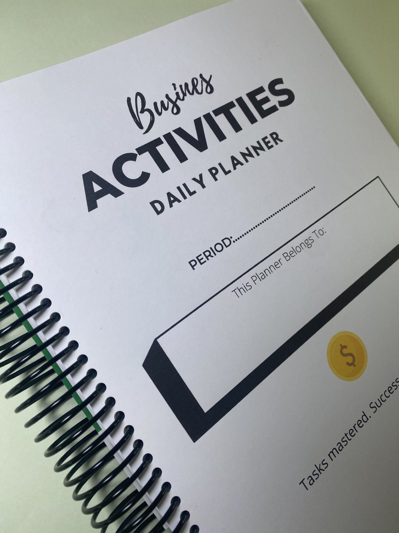 Business Activities Daily Planner